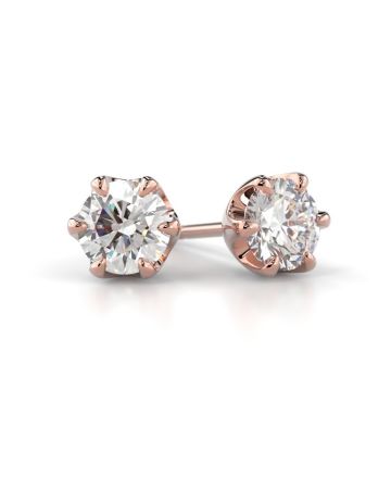 Festive Adele korvakorut, punakulta 670-100-PK