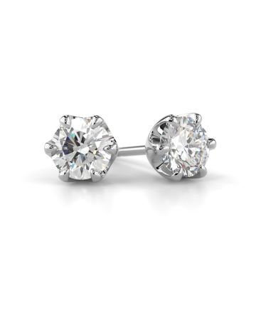 Festive Adele timanttikorvakorut, platina 670-100-PT