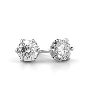 Festive Adele korvakorut, valkokulta 670-100-VK