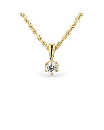 Festive Adele riipus, keltakulta 671-010-KK