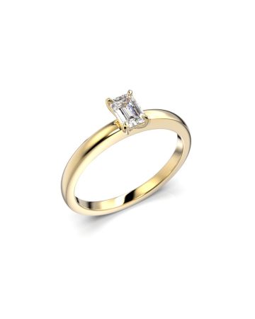 Festive Serena timanttisormus, keltakulta 684-030-KK