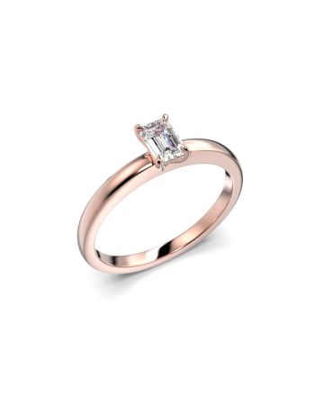 Festive Serena timanttisormus, punakulta 684-030-PK
