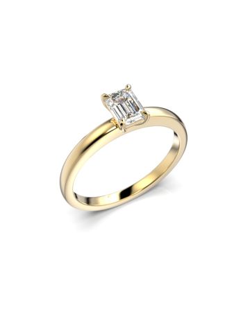 Festive Serena timanttisormus, keltakulta 684-050-KK