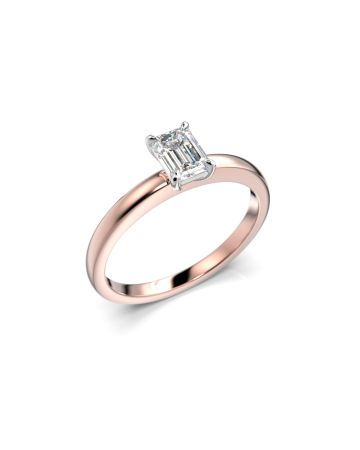 Festive Serena timanttisormus, puna- ja valkokulta 684-050-PV