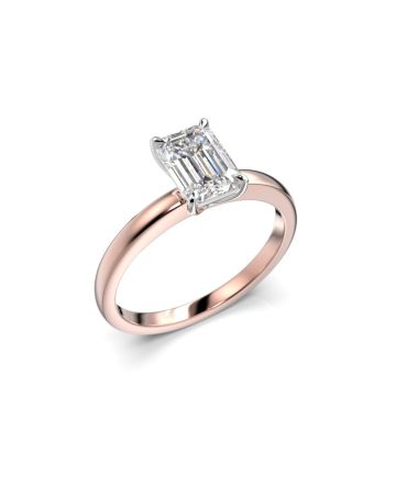 Festive Serena timanttisormus, puna- ja valkokulta 684-100-PV