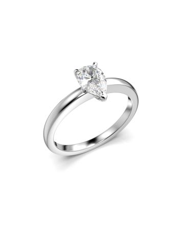 Festive Venus timanttisormus, platina 685-050-PT