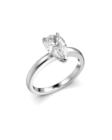 Festive Venus timanttisormus, valkokulta 685-100-VK