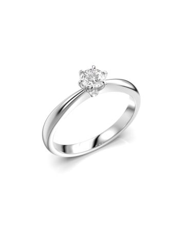 Festive Classic timanttisormus, platina 686-030-PT