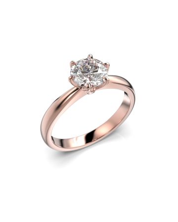 Festive Classic timanttisormus, punakulta 686-100-PK