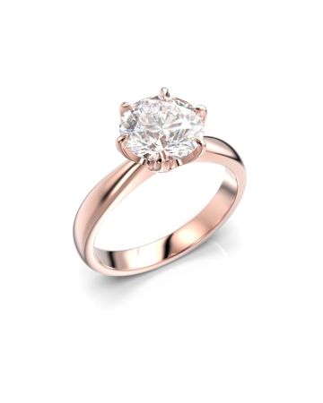 Festive Classic timanttisormus, punakulta 686-200-PK