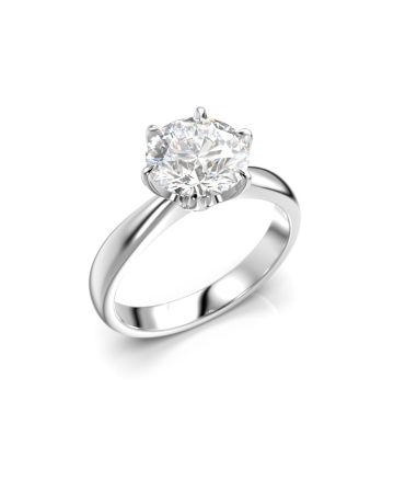 Festive Classic timanttisormus, platina 686-200-PT