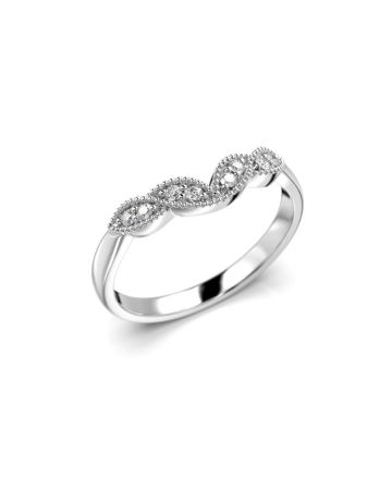 Festive Veera Side timanttisormus, platina 697-008-PT