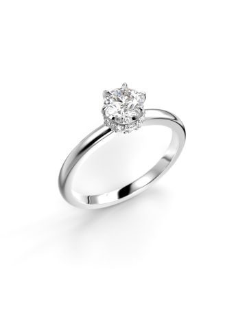 Festive Heidi timanttisormus, valkokulta 710-060-VK