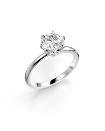 Festive Heidi timanttisormus, valkokulta 710-110-VK