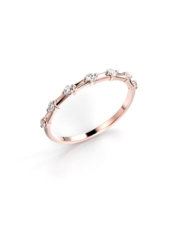 Festive Isla timanttisormus, punakulta 712-014-PK