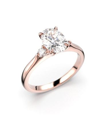 Festive Megan Oval timanttisormus 753-114-PK