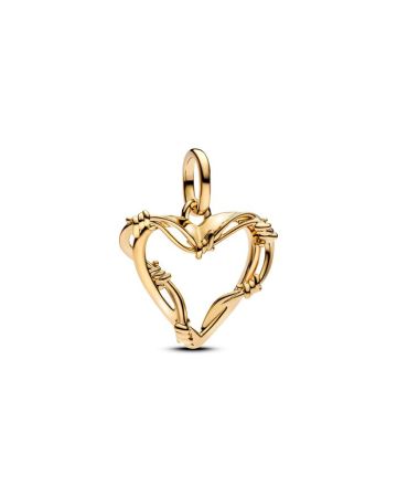 Pandora Wire Heart Dangle Charme 762526C00