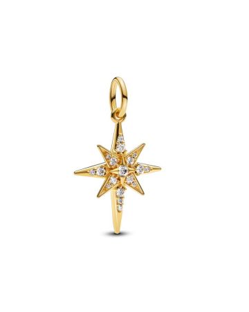 Pandora Sparkling North Star Charme 763608C01