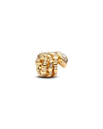 Pandora Curled Snake Charme 763618C01