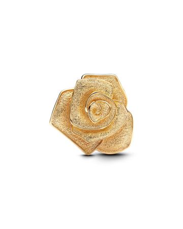 Pandora Rose in Bloom Oversized Charme, vergoldet 763675C00