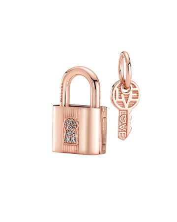 Pandora Rose Padlock & Key Charme 780088C01
