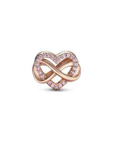 Pandor Rose Heart Infinity hela 782246C01-1