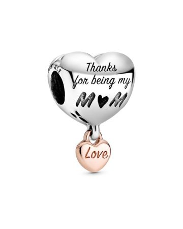 Pandora Love You Mum Heart Charme 788830C00