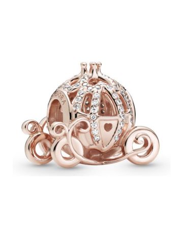 Pandora Disney Cinderella Pumpkin Rose -koristehela 789189C01