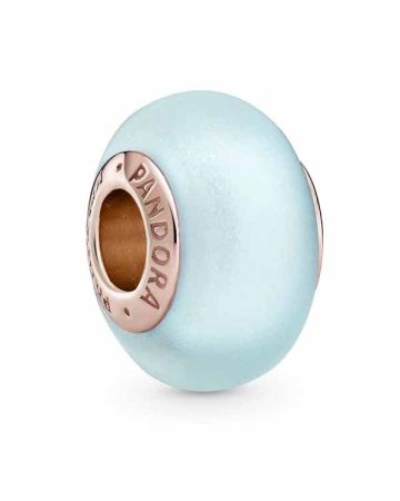 Pandora Matte Blue Murano Glass Charme 789420C00