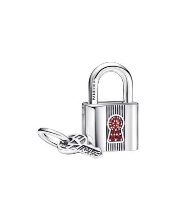 Pandora Moments Padlock and Key hela 790088C02-1