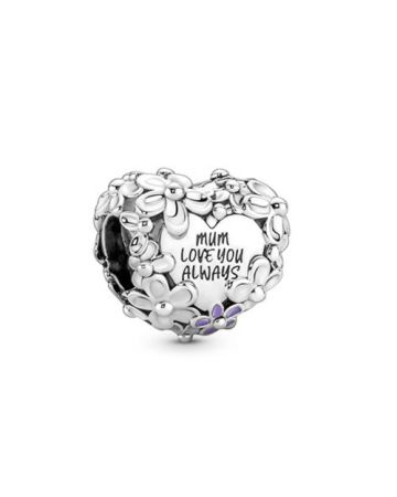 Pandora Mom Daisy Heart Charme 791155C01-1
