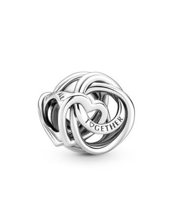 Pandora Family Always Encircled Heart Charme 791507C00
