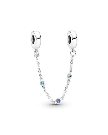 Pandora Triple Blue Stone -turvaketju 791688C01-05-1