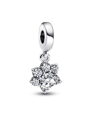 Pandora Sparkling Paw Print Charme 792247C01