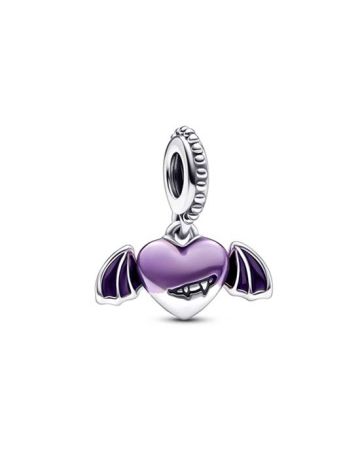 Pandora Vampire Winged Heart Dangle Charme 792290C01