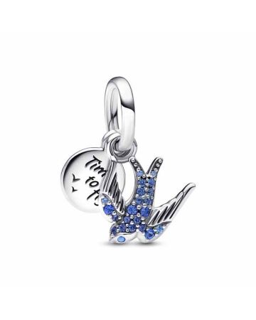 Pandora Sparkling Swallow Charme 792570C01