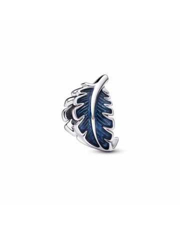 Pandora Moments Blue Curved Feather Charme 792576C01