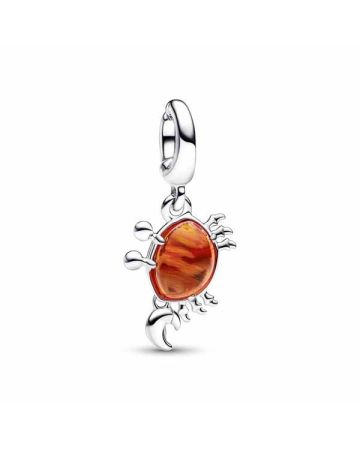 Pandora Disney The Little Mermaid Crab Sebastian Dangle Charme 792694C01