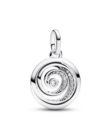 Pandora ME Gratitude Spiral Medallion Charme 793046C01