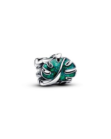Pandora Green Monstera Leaves Charme 793332C01