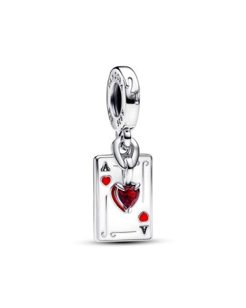 Pandora Disney Villains Queen of Hearts Double Dangle Charme 793420C01