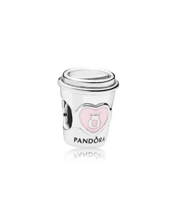 Pandora Take a Break Coffee Cup Charme 797185EN160