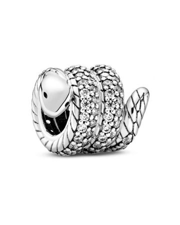 Pandora Garden Sparkling Snake -hela 799099C01-1