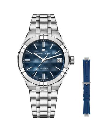 Maurice Lacroix Aikon Automatic 39 mm AI6007-SS002-430-2 / + silikoniranneke