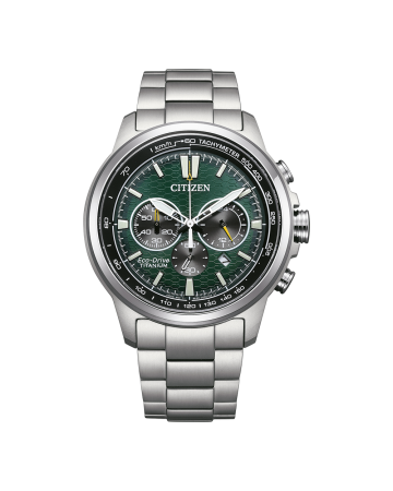 Citizen Racer Chronograph Super Titanium green CA4570-88X