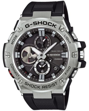Casio G-Shock G-Steel Chrono Solar Premium -rannekello GST-B100-1AER