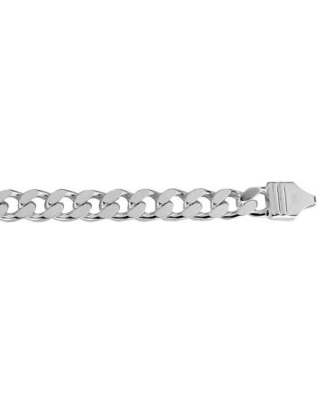 Hopeinen panssarirannekoru 8 mm CDH-220 20.5