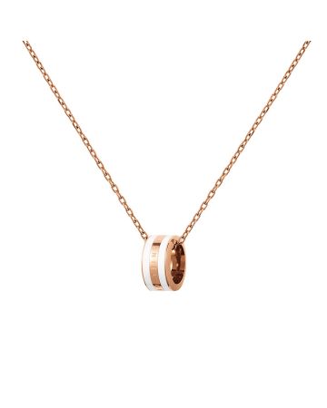 Daniel Wellington Rose Gold Satin Emalie -kaulakoru DW00400153-1