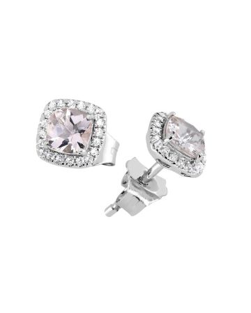 Brilliant Star Diamanten Ohrringe, Morganit E-15561-009