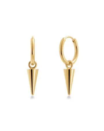 Edblad Peak Hoops Mini Gold 11mm 126248